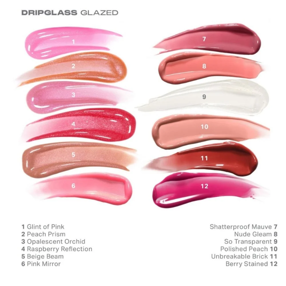 Morphe Drip Glass Lip Gloss - Pink Mirror